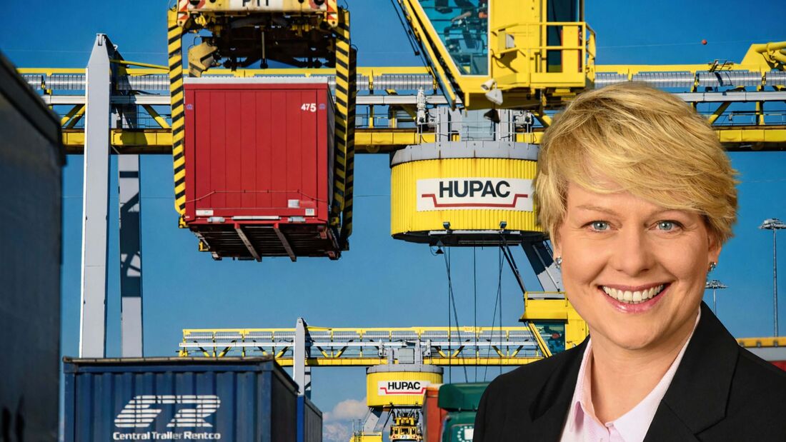 Hupac-CEO Britta Weber