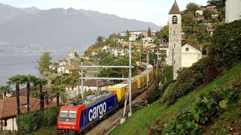 Hupac, Schiene, Schweiz