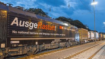 Hupac mit SBB Cargo Rastatt-Lok