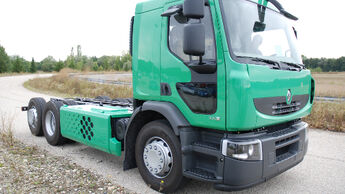 Hybrid-Truck mit 26 Tonnen Gesamtgewicht