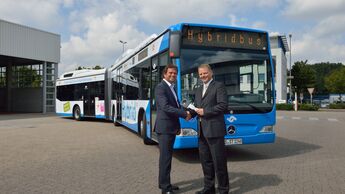 Hybridbus, Münster, 2012