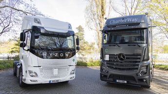 Hylane vermietet Wasserstoff Lkw und Nutzfahrzeuge in Deutschland.