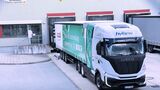 Hylane vermietet einen Lkw von Iveco für das Bosch-Werk in Nürnberg. Das Fahrzeug ist mit dem Fuel Cell Power Module (FCPM) von Bosch ausgestattet. Damit sollen Daten für die Weiterentwicklung gesammelt werden.