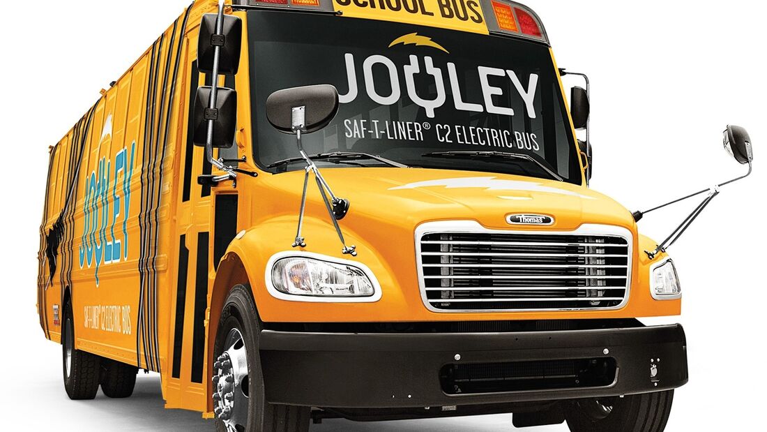 Ikone unter Strom: Daimler stellt seinen ersten vollelektrischen Schulbus in den USA vor