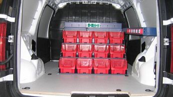 Im Dacia Van alles im Griff