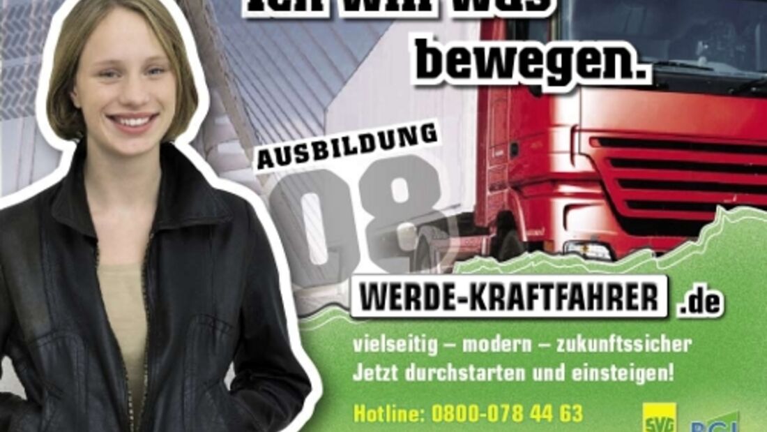 Imageaktion gegen Fahrermangel startet