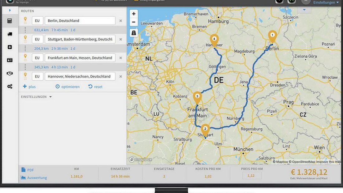 Impargo Cargo Apps