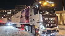 Impressionen von der Lkw-Demo am 19. Januar 2024 in Berlin