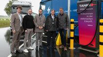 In Brilon wird von Witteler Automobile und TankE ein neuer Ladepark für Lkw, Transporter und Pkw realisiert.