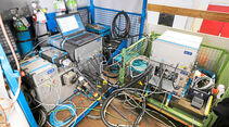 In-Use-Conformity, PEMS-Anlage, Gasflaschen