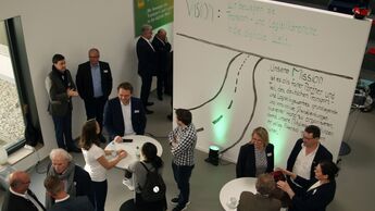 In der SVG-Garage werden Ideen für die Logistik entwickelt.