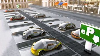 Induktives Laden für Elektroautos