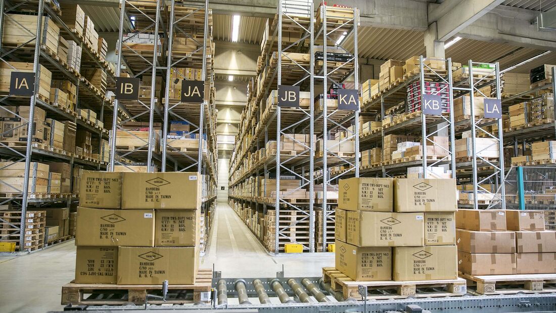 Innenansicht Logistikimmobilie