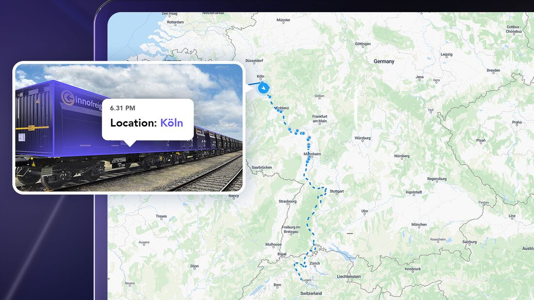 Innofreight digitaliisert mit Lösung von Nexxiot