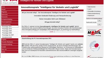 Innovationspreis, 2012