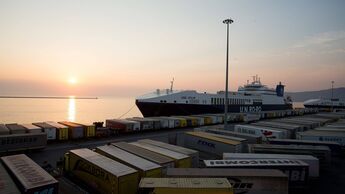 Intermodaler Gütertransport mit Kombiverkehr