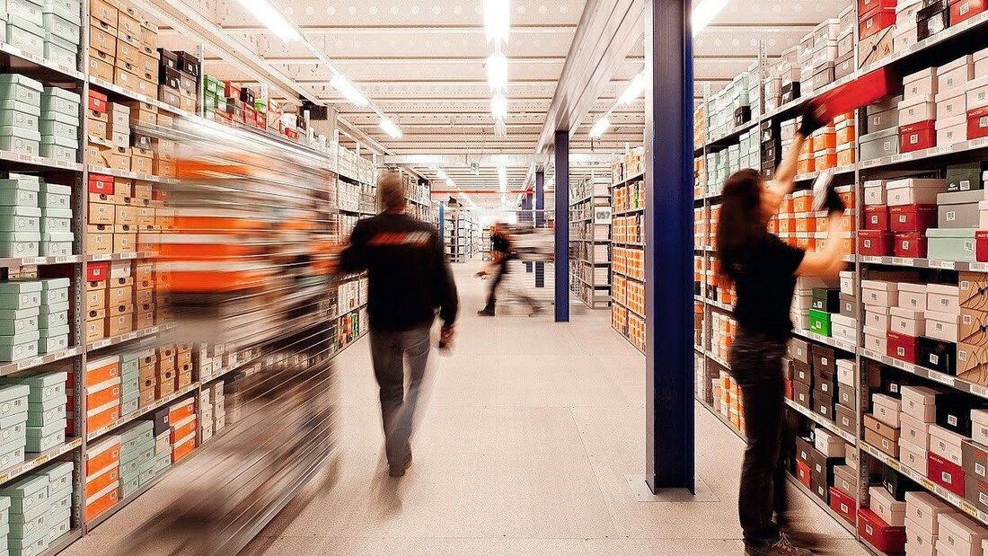 Intralogistik bei Zalando