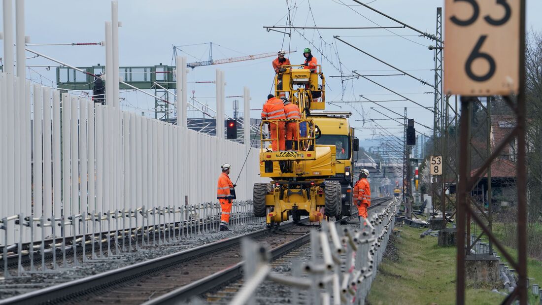 Investitionen in das Netz der DB für eine "Starke Schiene"
