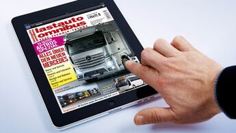 Ipad-App, lastauto omnibus, Ausgabe 8/2011