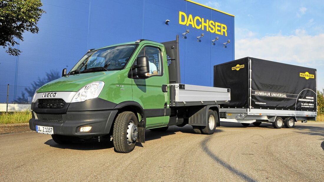 Iveco Daily mit Anhänger