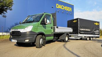 Iveco Daily mit Anhänger