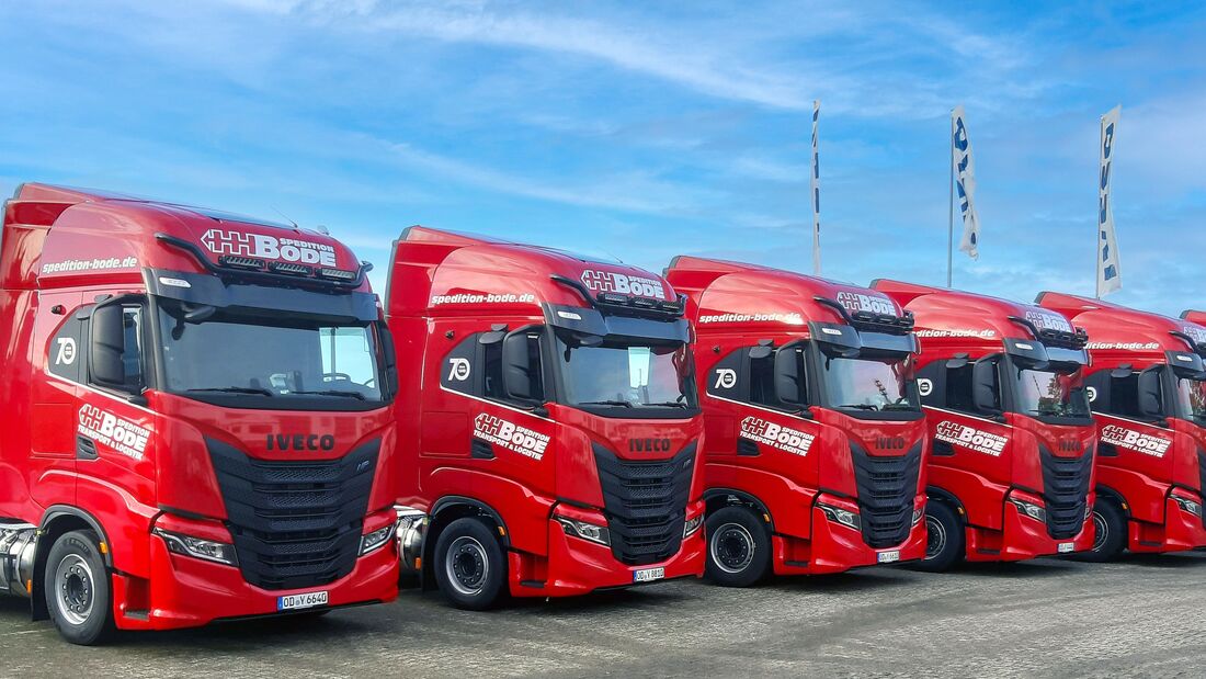 Iveco S-Way NP bei Spedition Bode