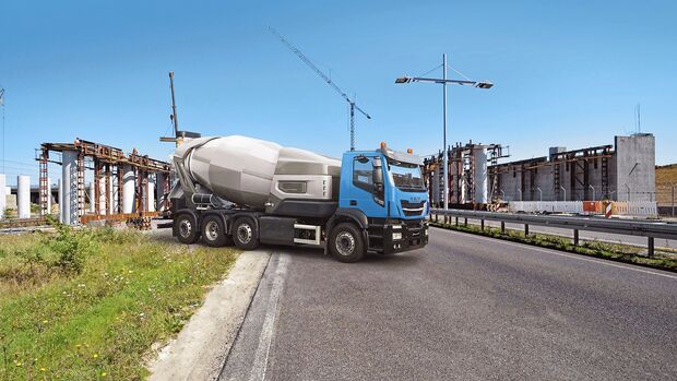 Iveco Stralis CNG Erdgas Betonmischer Bauma 2019