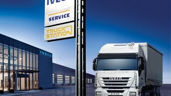 Iveco-Werkstatt.