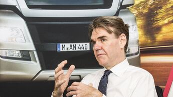 Joachim Drees, Vorstandsvorsitzender von MAN