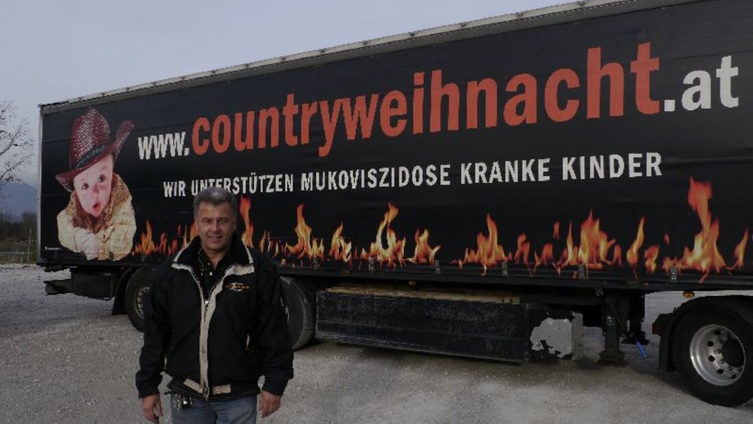 Joachim Sonnendörfer - der Veranstalter der Country Weihnacht in Kufstein