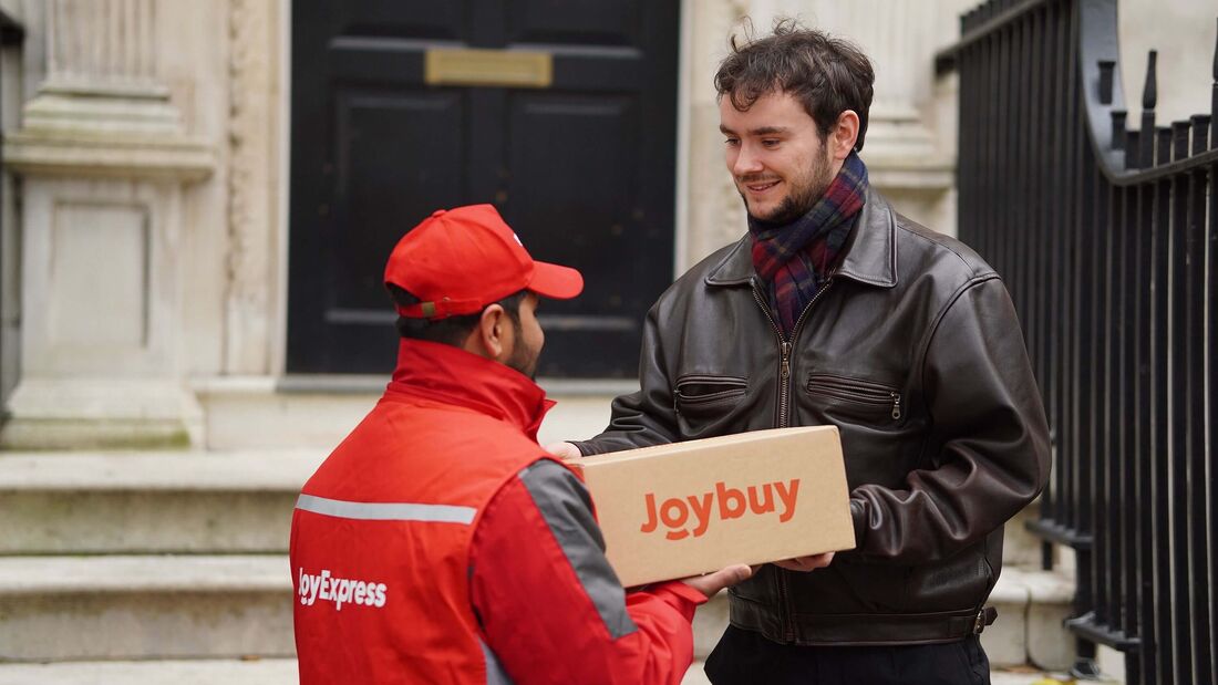 JoyExpress ist der hauseigene Zustelldienst von JD.com