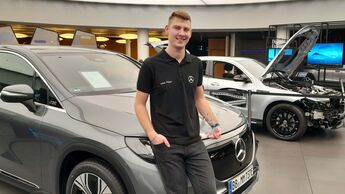 Julian Filipps, Mercedes-Benz, DIHK, Azubi