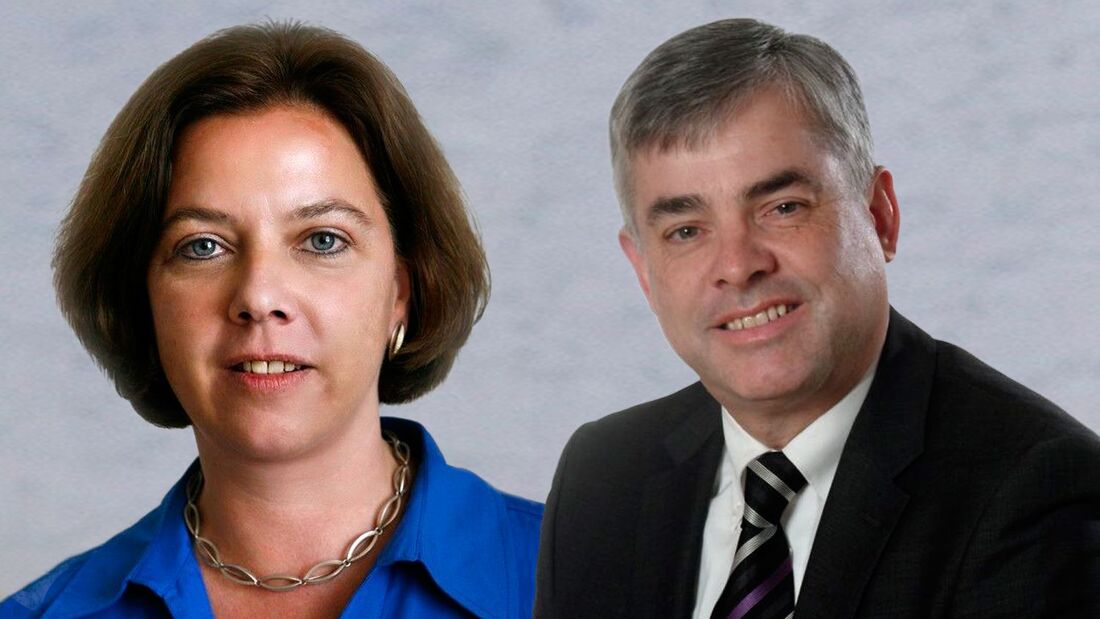 Jutta Knell, Hubert Valder, DSVL Geschäftsführer
