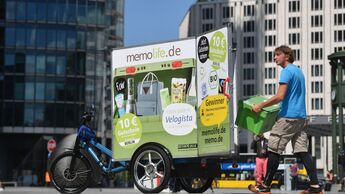 KEP-Dienst Velogista auf der Letzen Meile