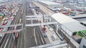 KV-Terminal im Bayernhafen Nürnberg