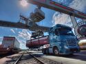 KV-Verladung vom Lkw auf die Schiene
