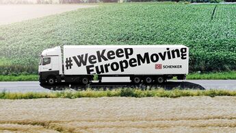 Kampagne, WeKeepEuropeMoving, DB Schenker, Lkw