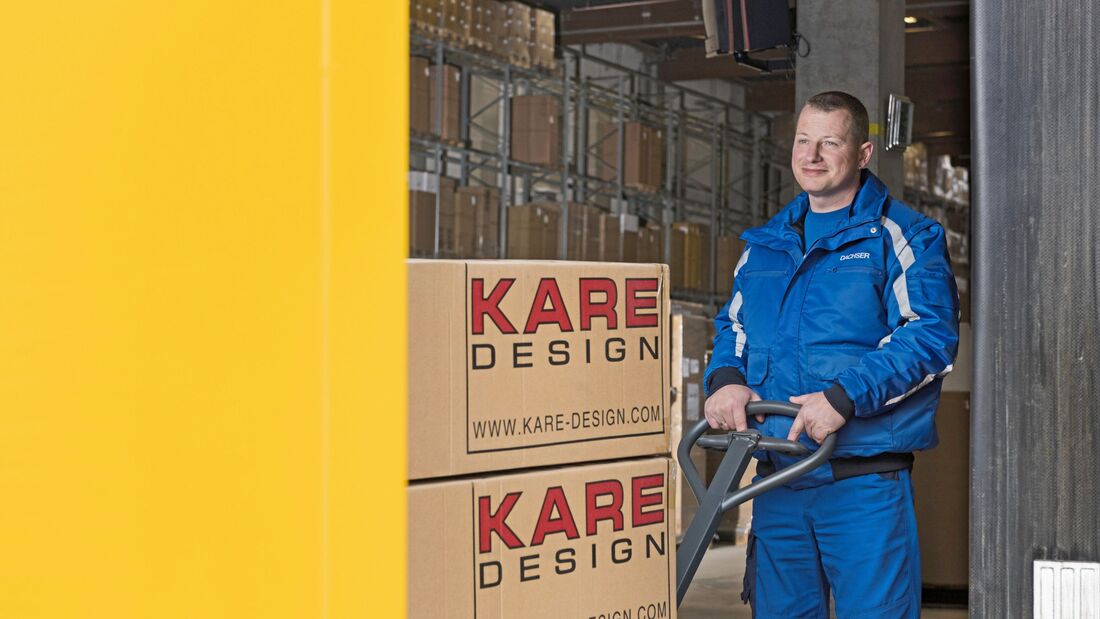 Kare, Dachser, Möbel, Paket