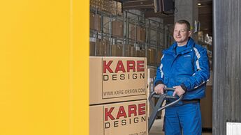 Kare, Dachser, Möbel, Paket