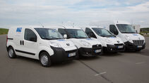 Kep 2012, Gruppenautos, Peugeot, Renault, Fiat