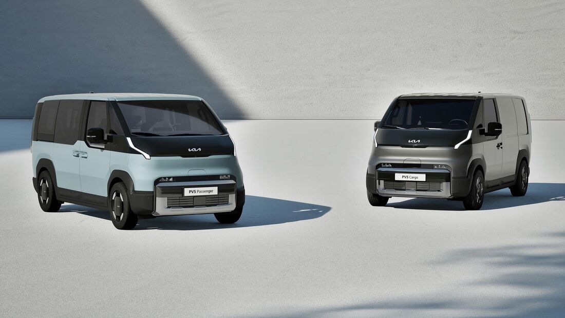Kia bietet bis zum 30. September Leasingangebote für seine Elektro-Transporter an.