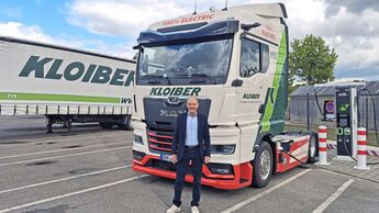 Kloiber Containerlogistik eröffnet Ladepark in Petershausen bei München.