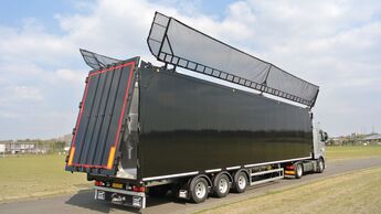 Knapen Trailers, Abfall-Auflieger, Müll, Abfall