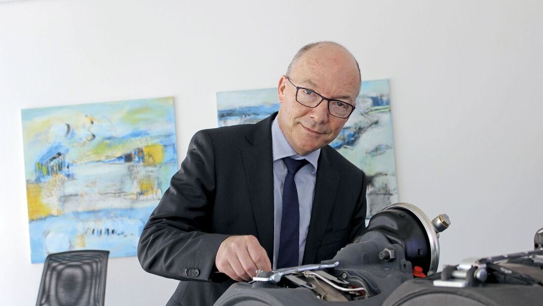Knorr-Bremse Scheibenbremse IAA Nutzfahrzeuge 2018 NEXTT Synact axial acr Dr. Laier