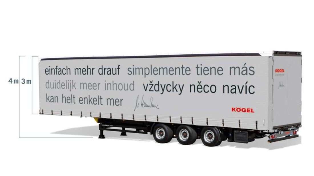 Koegel, Megaauflieger, Transport Logistic