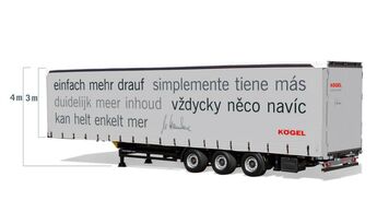 Koegel, Megaauflieger, Transport Logistic