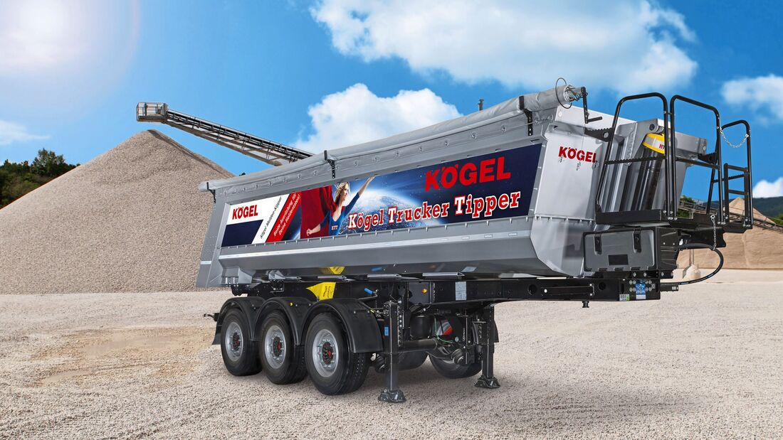 Kögel Trucker Tipper, KTT, Bauma 2019