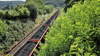 Kohle-Ganzzug von DB Cargo