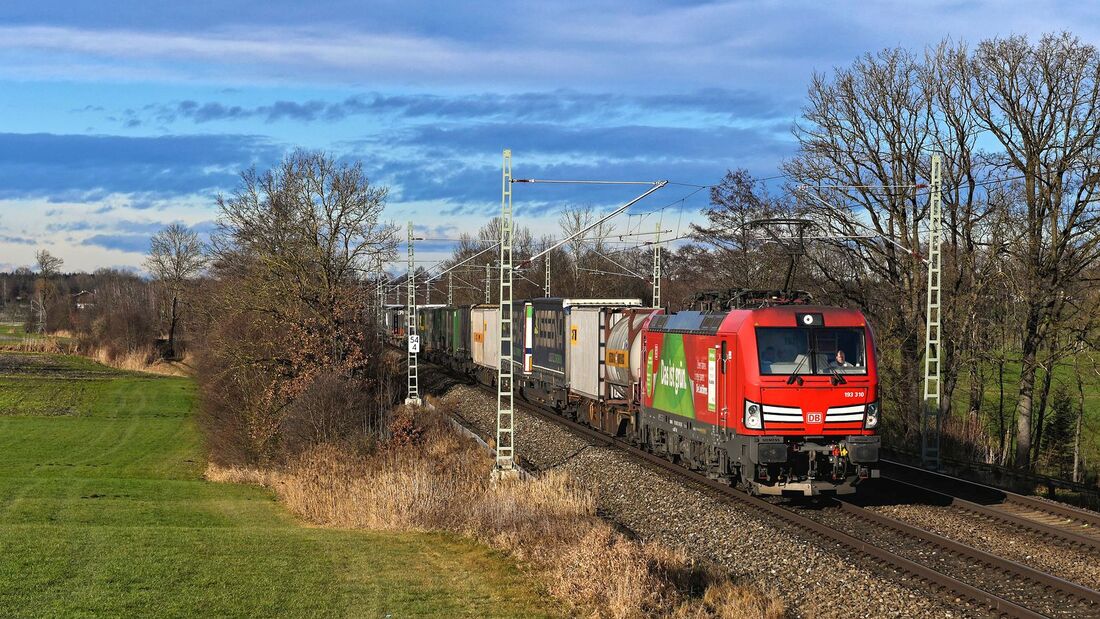 Kombinierter Verkehr auf der Schiene
