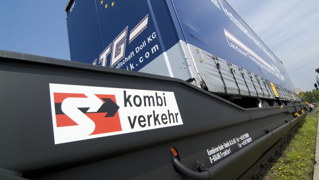 Kombiverkehr Prototyp Taschenwagen TN3000